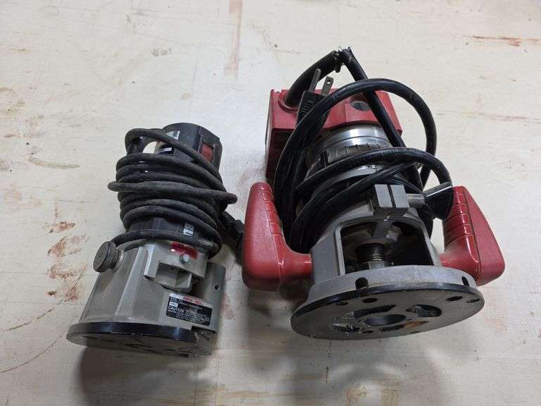 Porter Cable & Milwaukee Routers