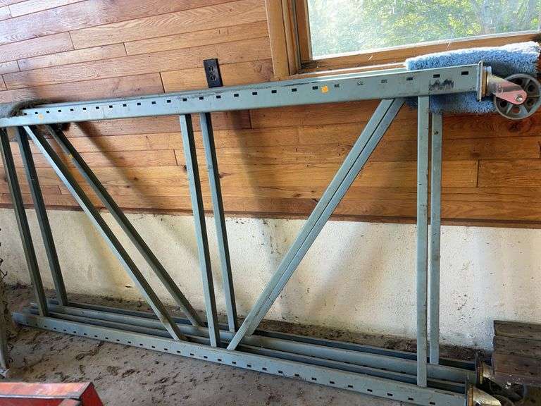 Two Pallet Rack Uprights