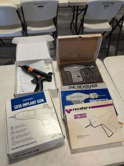 (5) automatic implanter guns