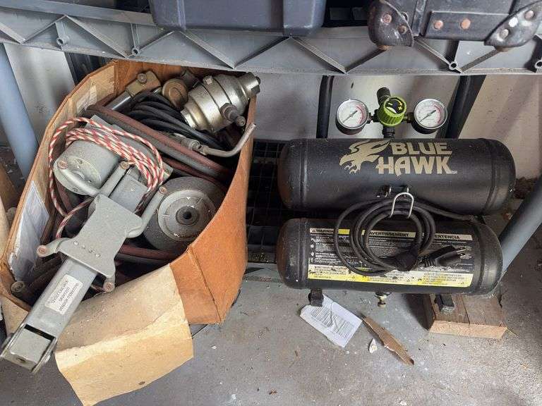 Blue Hawk Compressor and Pulley