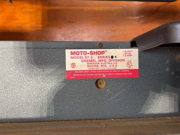 Moto shop Model 57-2 Dremel