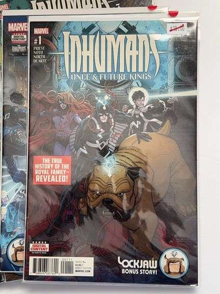 (16) Marvel Comics (Includes Inhumans, Hyperion, The Last Defenders, and Magento)