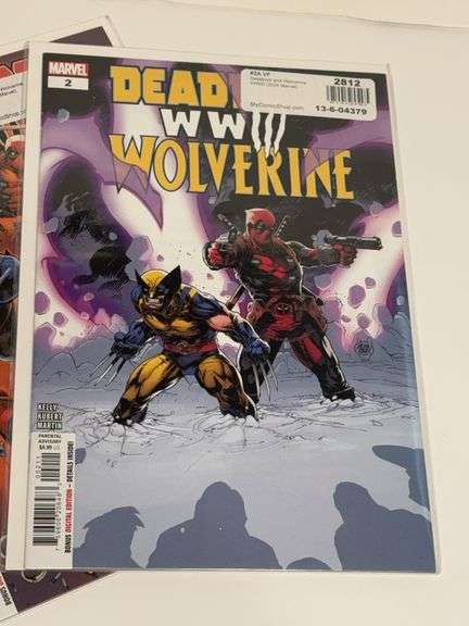 (3) Marvel Deadpool Comics and (3) Marvel Deadpool & Wolverine Comics