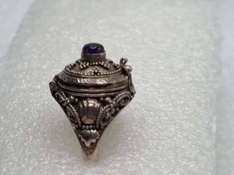 Unique 925 “Poison” Ring Size 6 3/4