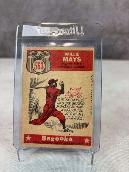 Willie Mays AS - 1959 Topps Hi-Number #563 - Nice Card - EX+