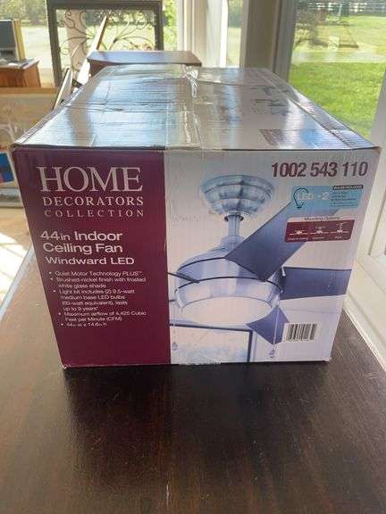 Home decorations 44 in. Indoor ceiling fan - appears NIB