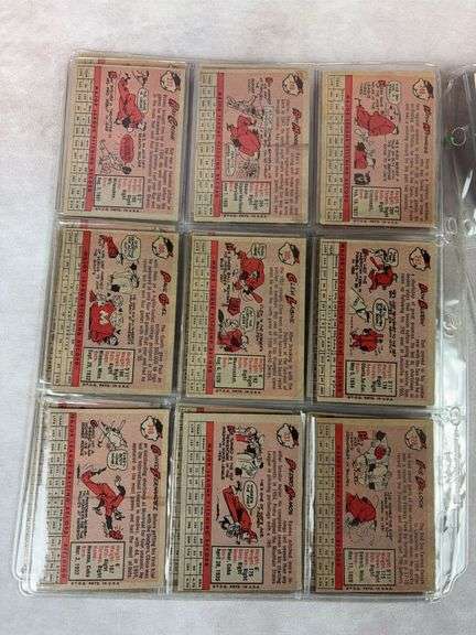 1958 Topps BB 30 Card Nice Lot with Herbie and Moose - EX+