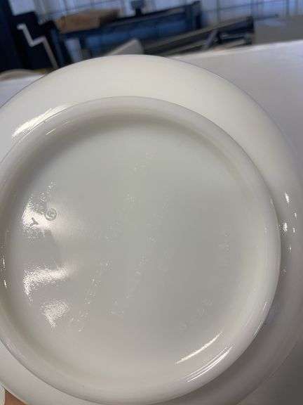 (2) General Mills mixing bowls and potting vase