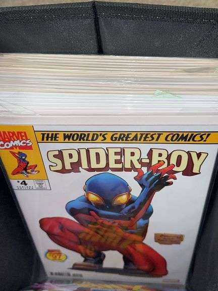 Large Assortment of Marvel Wolverine, Ghost Rider, and Spiderman Comics
