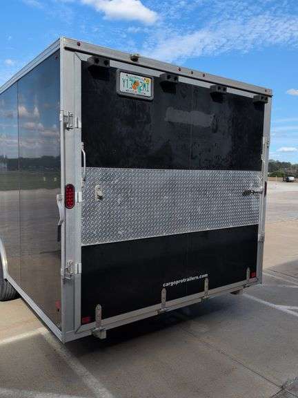 2015 - 24' Cargo Pro aluminum enclosed trailer - contents not included