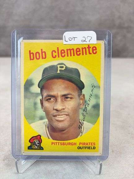 Roberto Clemente - 1959 Topps #478 - Pin Hole In Corners - Presents Well