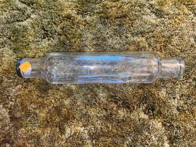 Vintage Glass Rolling Pin