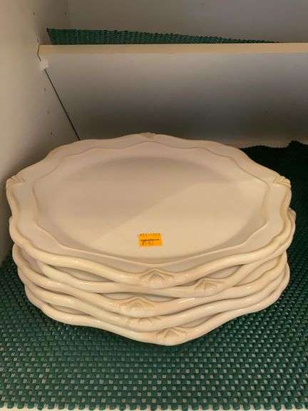 5 Princess House Plates