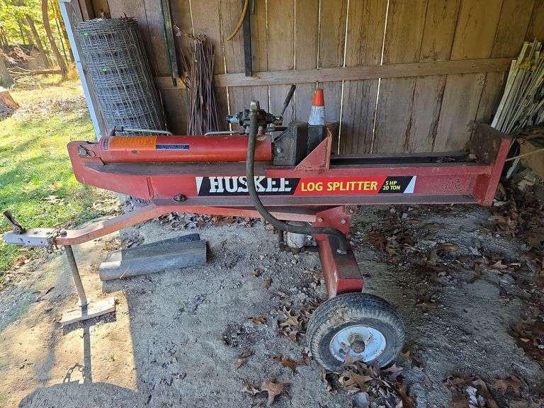 20 ton Huskee log splitter