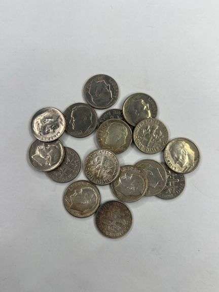 Roosevelt Dimes ( 1961- 1970-D )