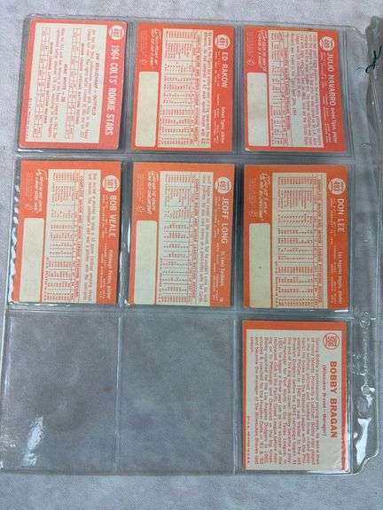 1964 Topps BB 43 Card Semi-HI Lot Nice  EX- to EXMT