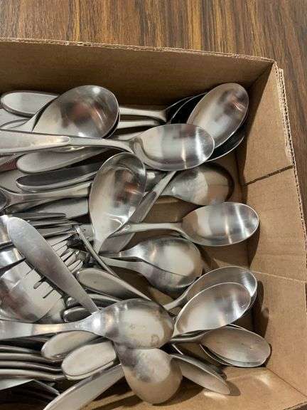 Towle utensils - silver color