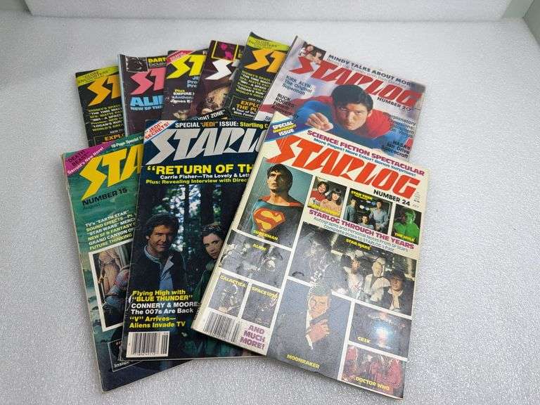 1970’s & 1980’s STARLOG MAGAZINES