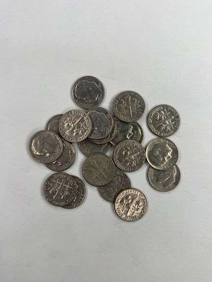 Roosevelt Dimes ( 1971 - 1980-D)