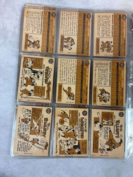 1960 Topps 100+ Card Mid Grade Starter Set