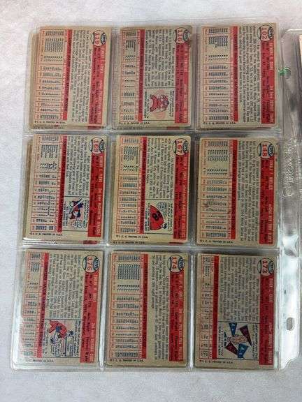 1957 Topps Series 1-3 BB 32 Card Nice Lot - EX+