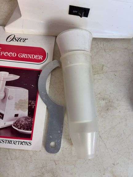 Food grinder, food cooker/fryer, and more