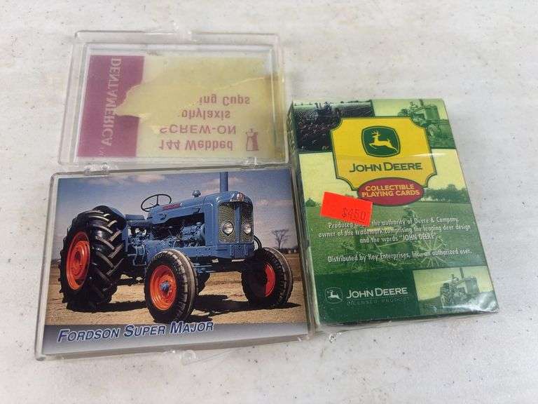 John Deere & Tractor Playing Cards