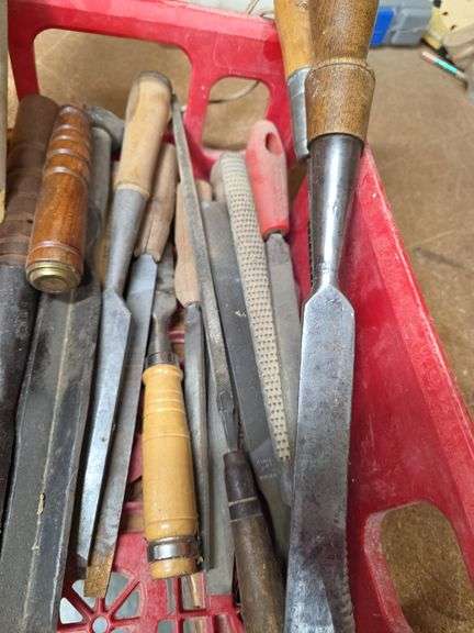 Assortment of chisels
