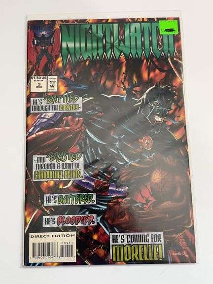(6) Marvel Nightwatch Comics (#’s 3, 4, 6, 7, 8, and 9)