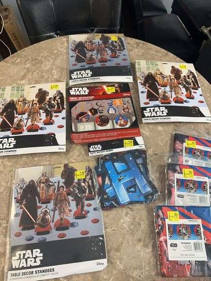 Vintage Star Wars Birthday Party Decorations
