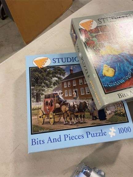 Assortment of puzzles, card and board games - see photos