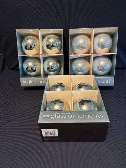Martha Stewart Glass Ornaments