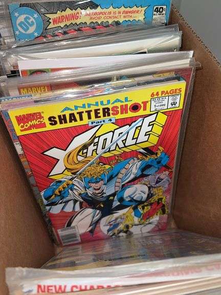 Large Assortment of Marvel and DC Comics