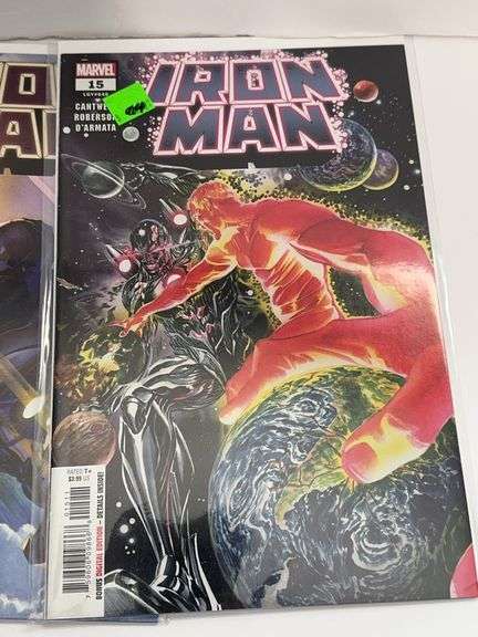 (6) Marvel Iron Man Comics (#’s 10, 12, 13, 15, 20, and 21)