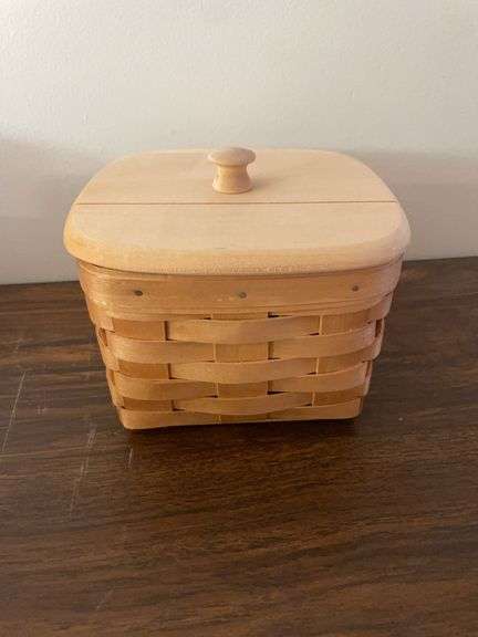 (1) Longaberger, (2) Royce Craft, and miscellaneous small baskets