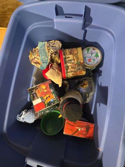 Totes of Christmas Decor