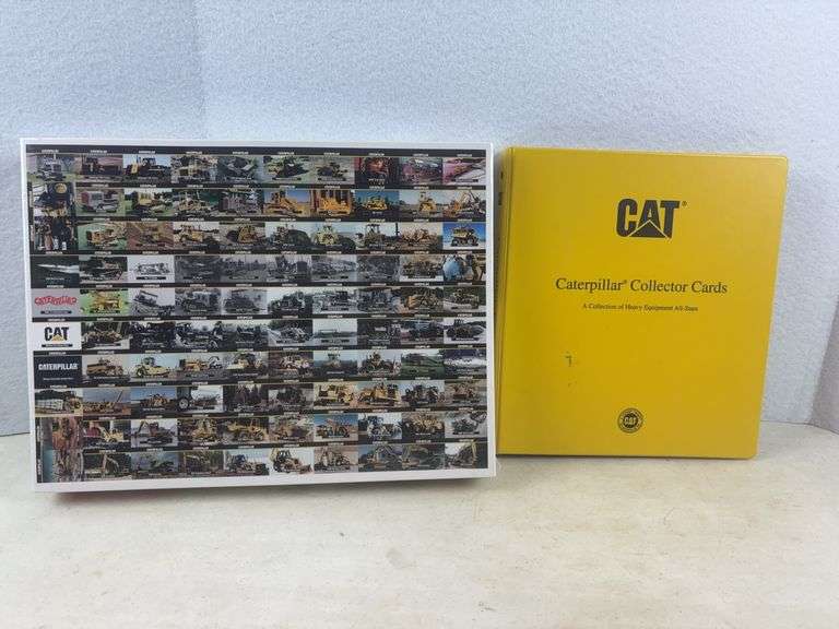 Caterpillar Collector Cards & Jigsaw Puzzle