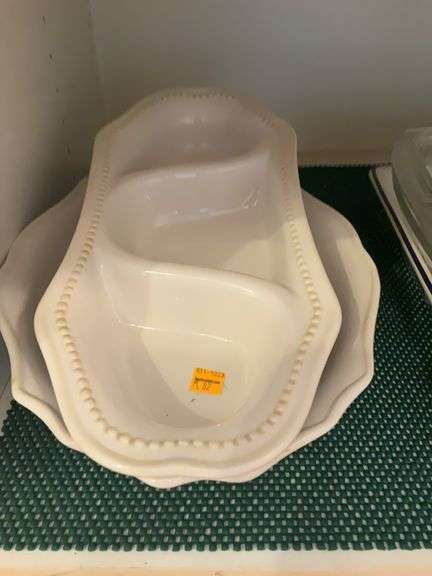 2 Princess House Platters