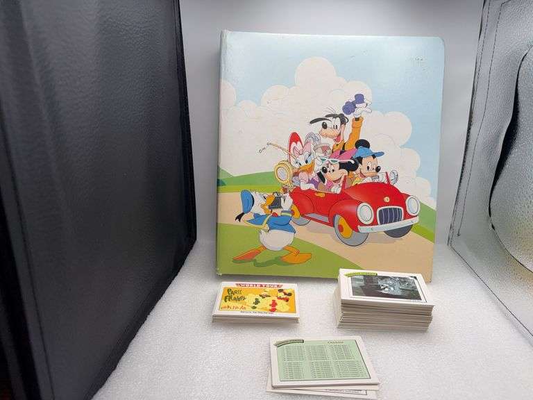 Disney Assortment of Mixed Disney World Tour  & Favorite Stories.  Notebook  With Protectors Include