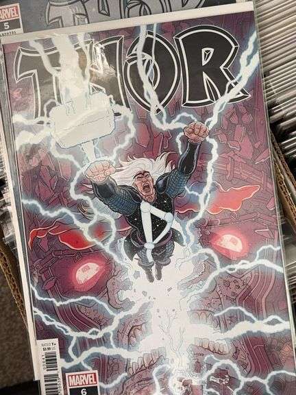 (2) Boxes of Assorted Marvel and DC Comics