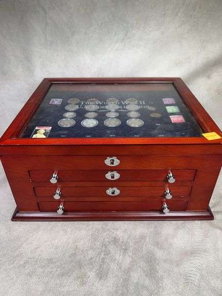 World War II U.S. Coin and Stamp Collection, 75th Anniversary Edition with Case