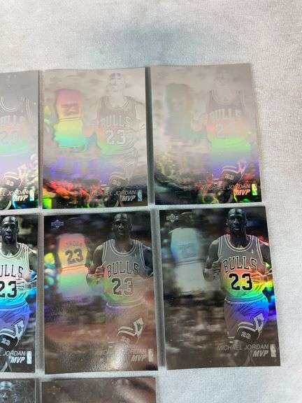 Michael Jordan Upper Deck holograms 10 count