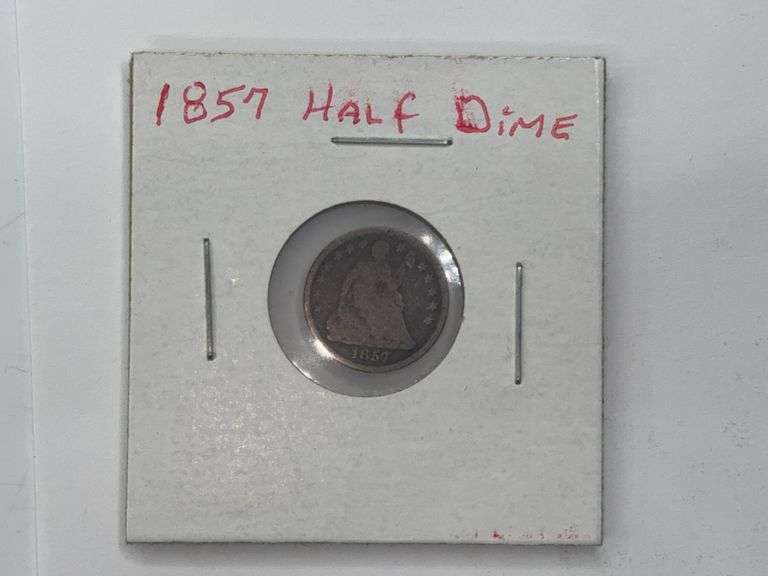 1857 Liberty Seated Half Dime