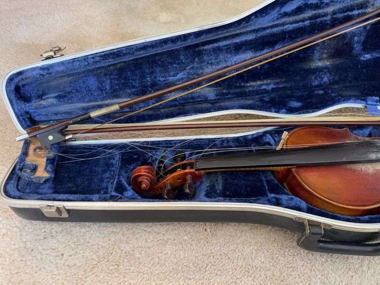 Violin (needs repair) with Case