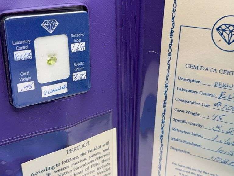 Gemstones In Cases