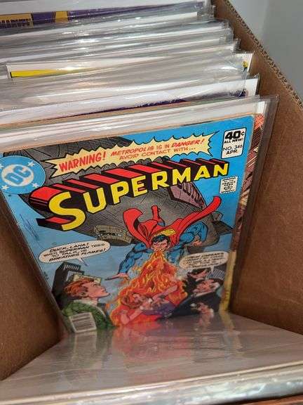 Large Assortment of Marvel and DC Comics