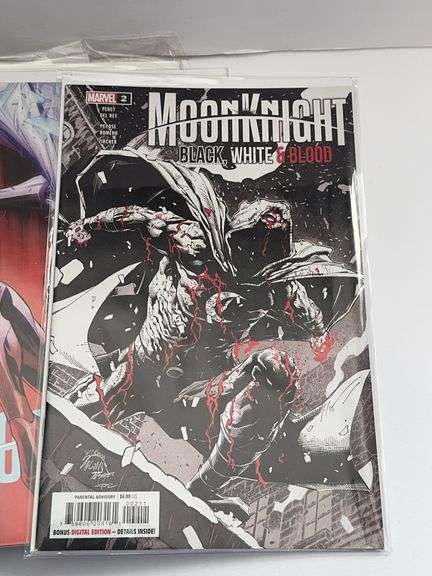 Marvel Blade, Spirit of Vengeance, Moonknight, and Midnight Sons Comics (15 Comics Total)