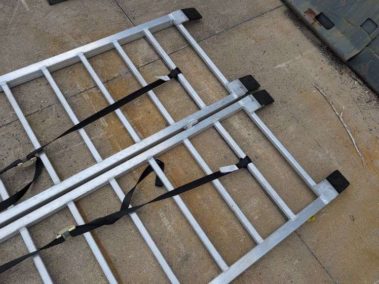 Metal ramps - 65" long and 44" wide