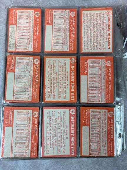 1964 Topps BB 43 Card Semi-HI Lot Nice  EX- to EXMT
