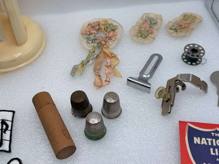 Merry Wheel & Bobbin Holder, Poodle  Iron On, Wooden Needle Holder And More